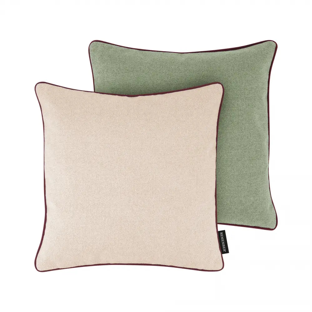 Sage / Oatmeal Cushion Pillow