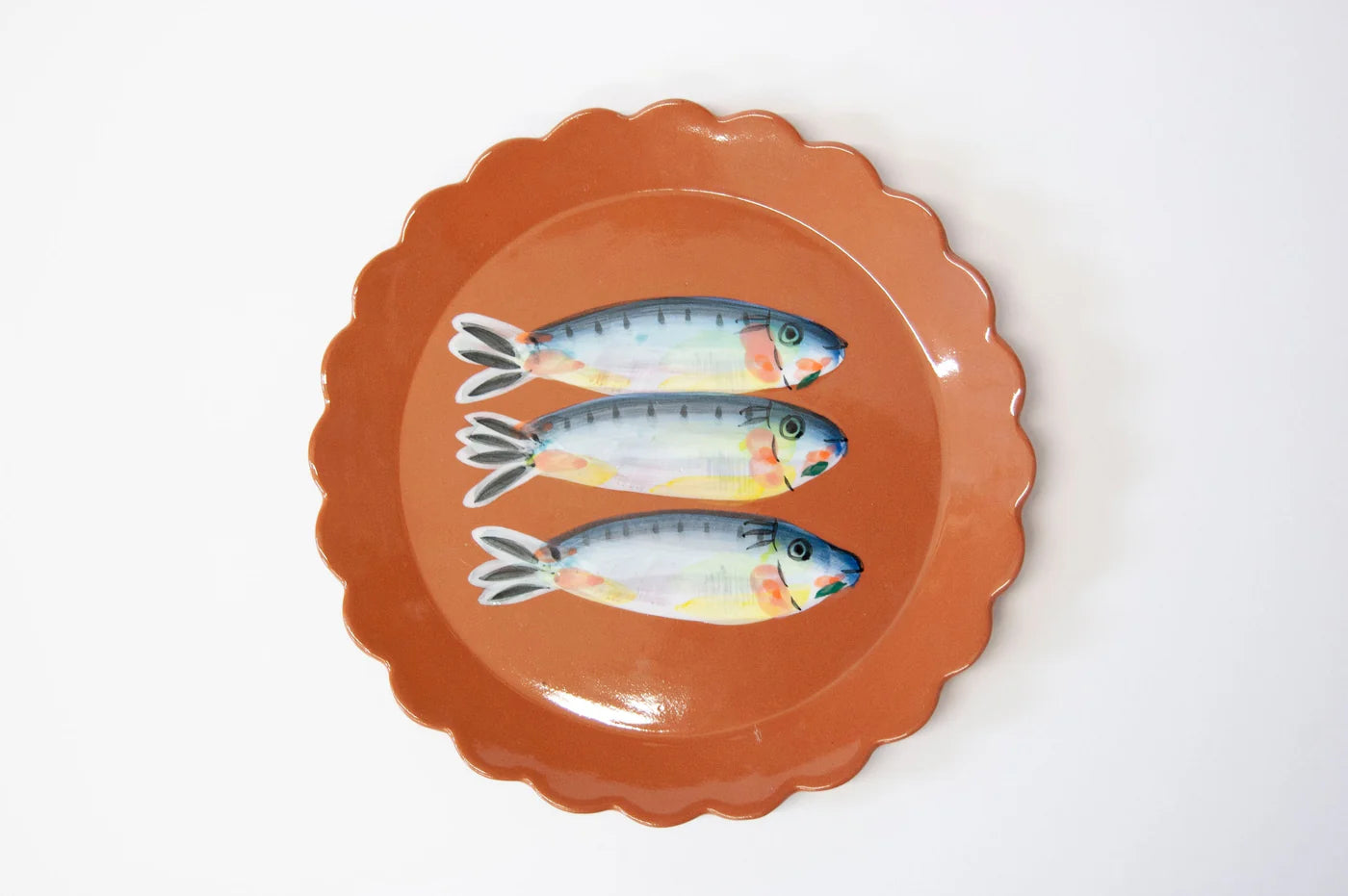 Stoneware Fish Plate
