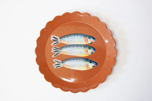 Stoneware Fish Plate