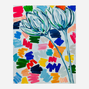 Color Block Tulips