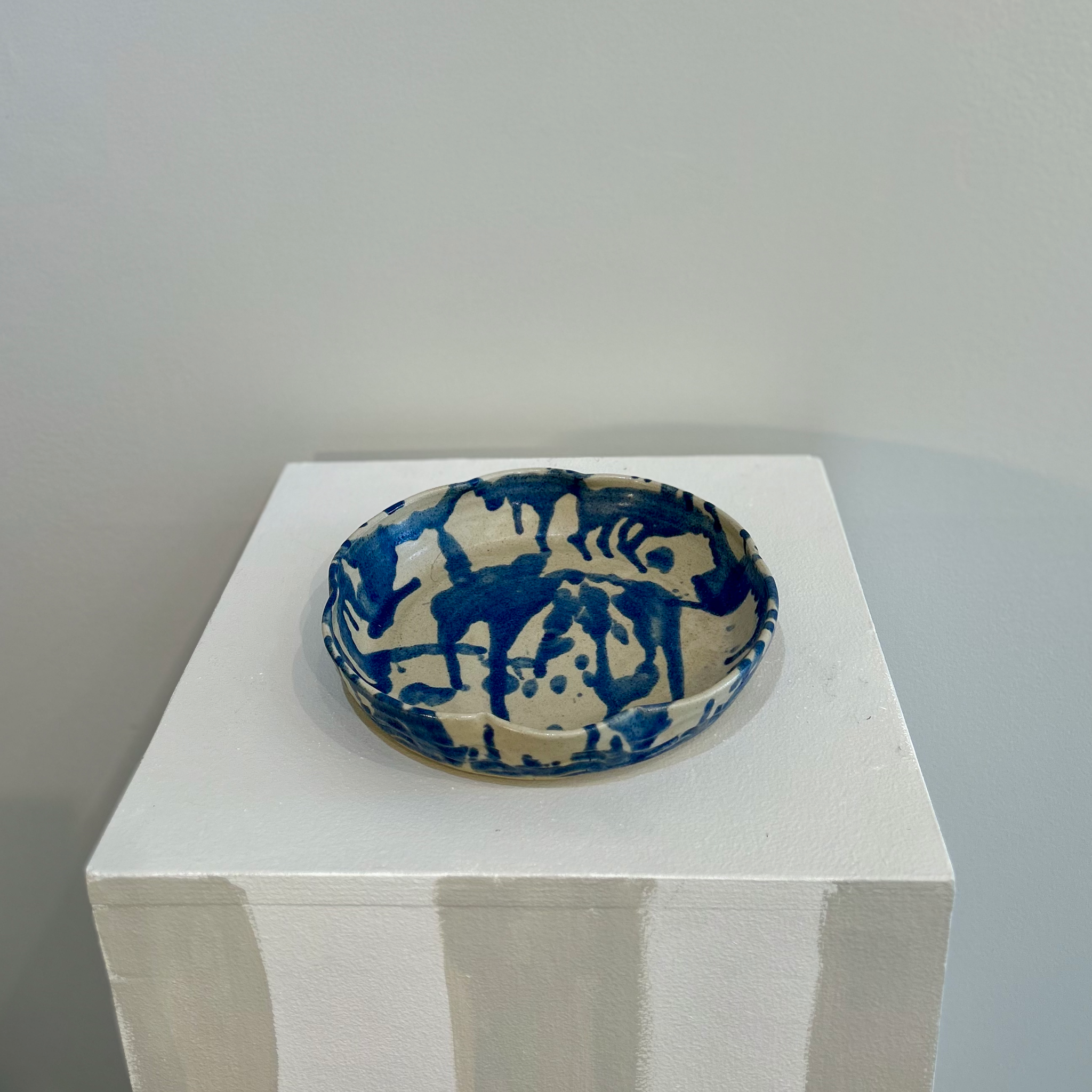 Hand Painted Pottery Dish