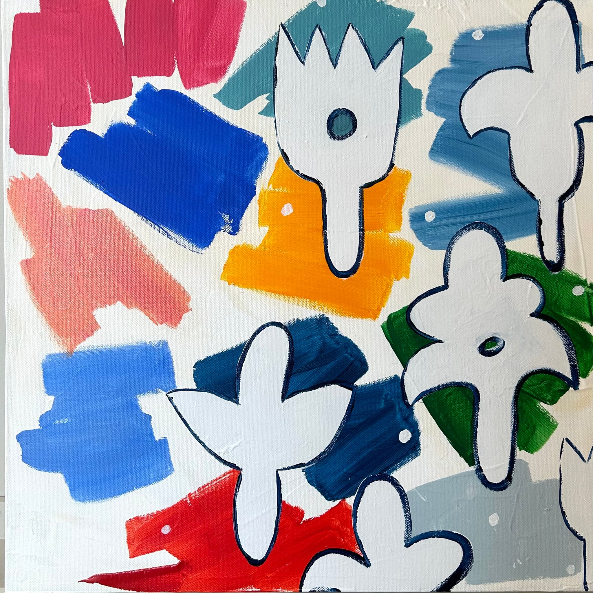 Color Block Triptych