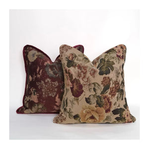 Reversible Tapestry Pillow