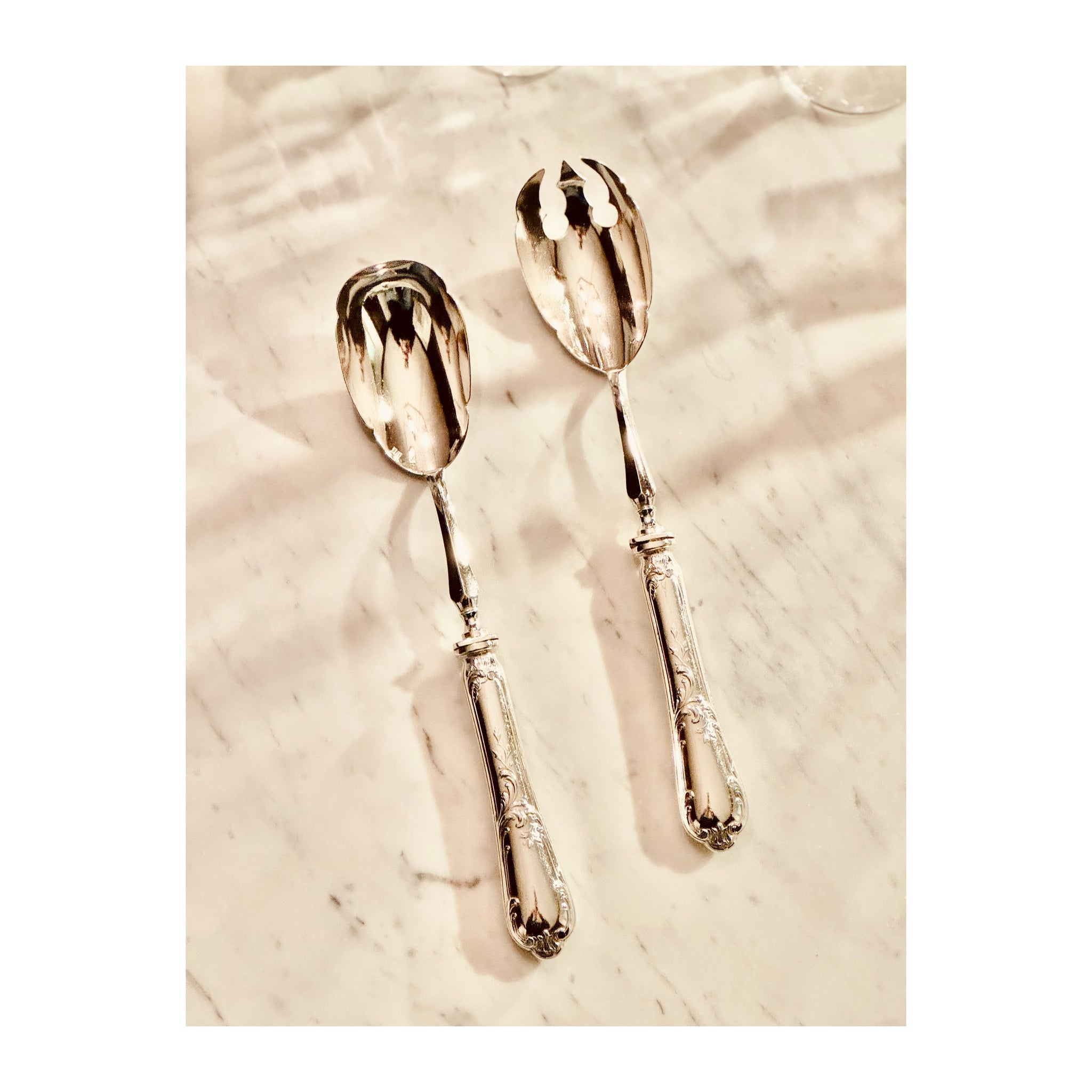 Paris Collection: Silver Server Set 001