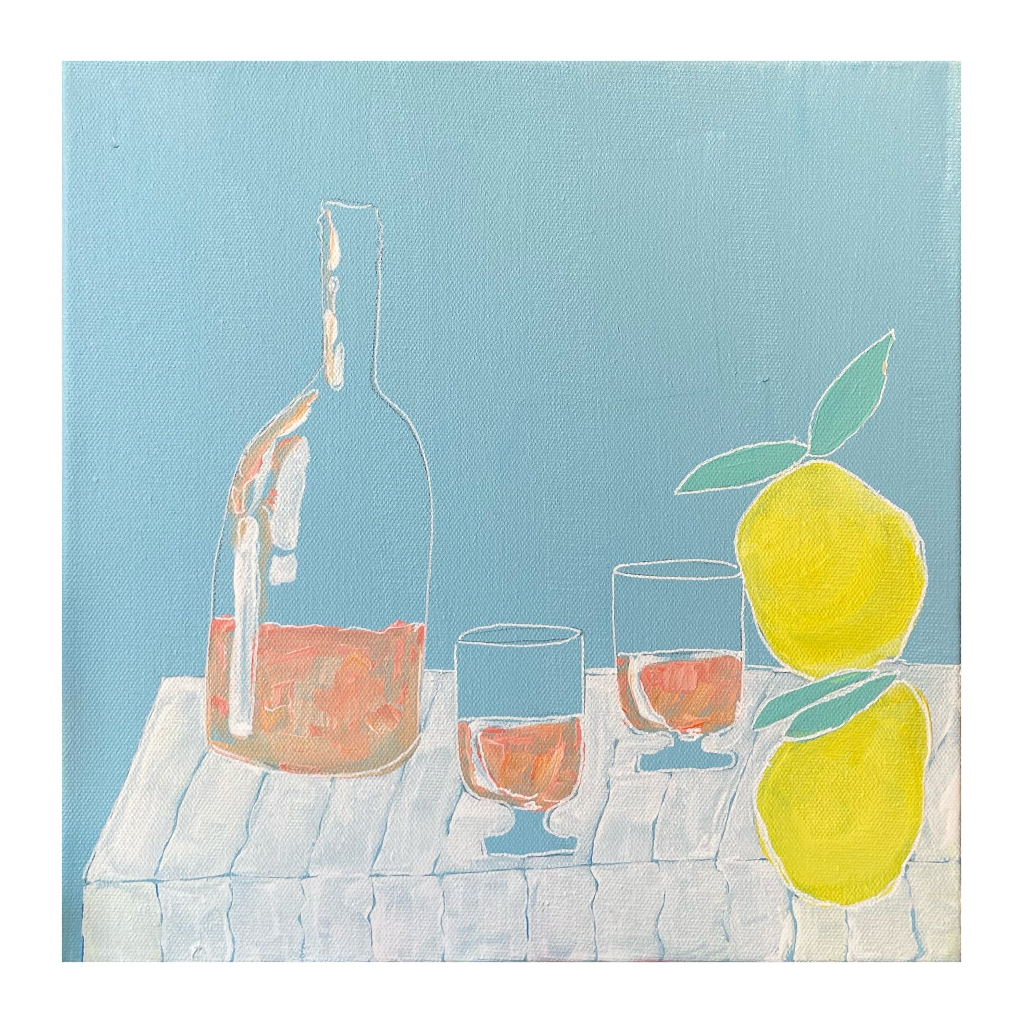 Rosé in Capri Lemons