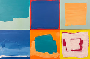 Colorblock Blue Red