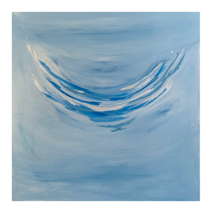 Wave Water 36x36