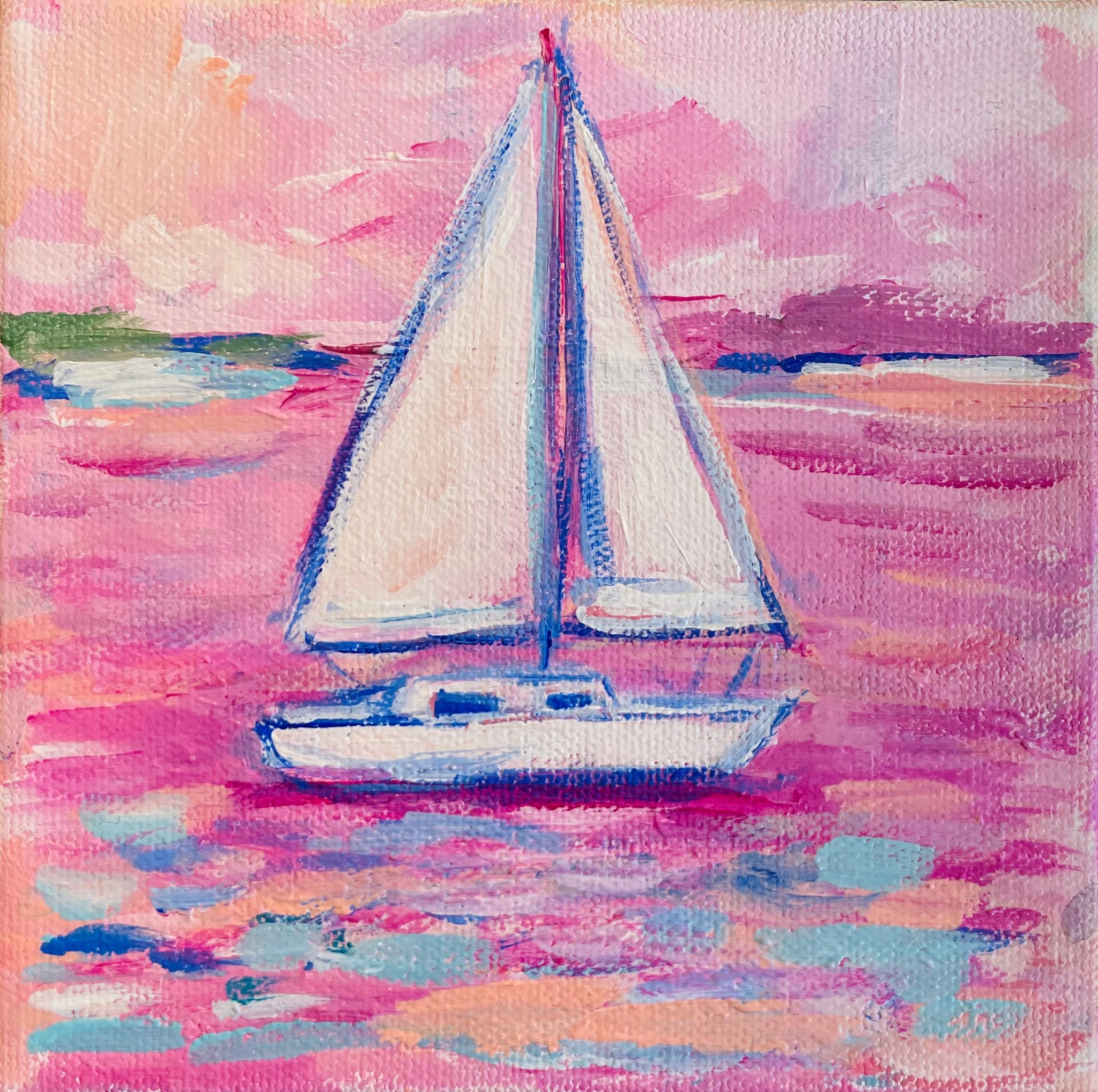 Pink Boats I