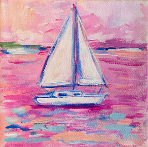 Pink Boats I