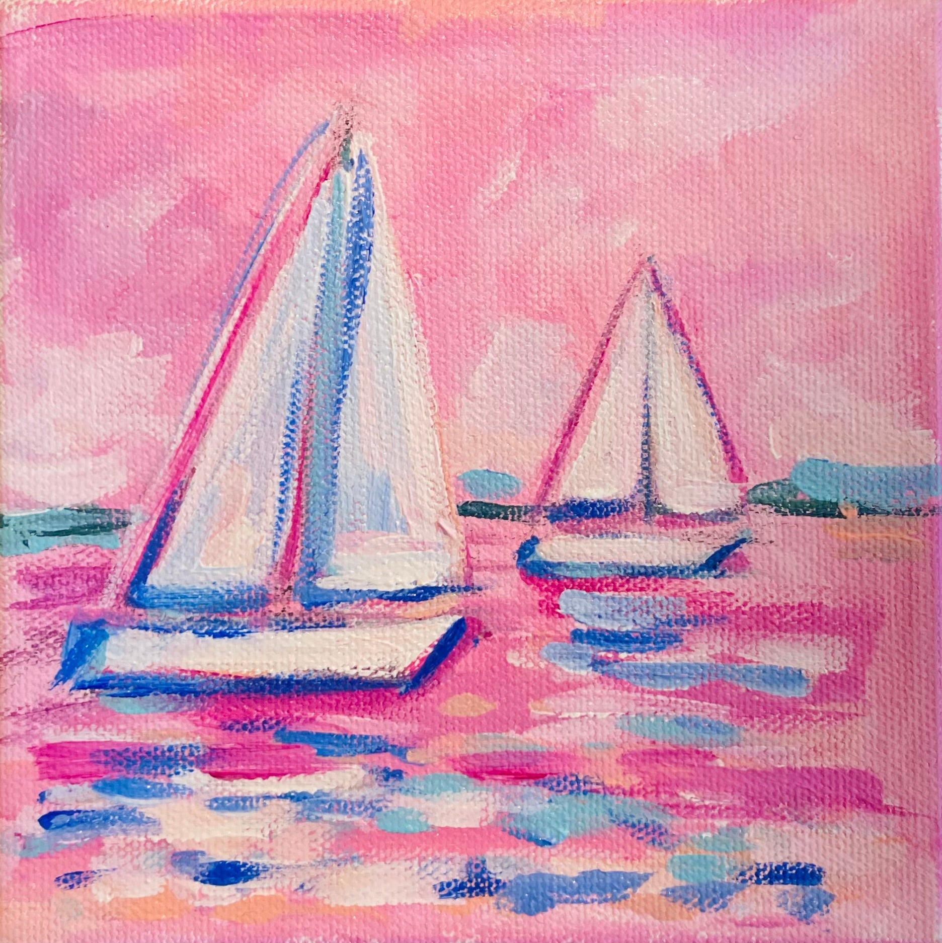 Pink Boats II