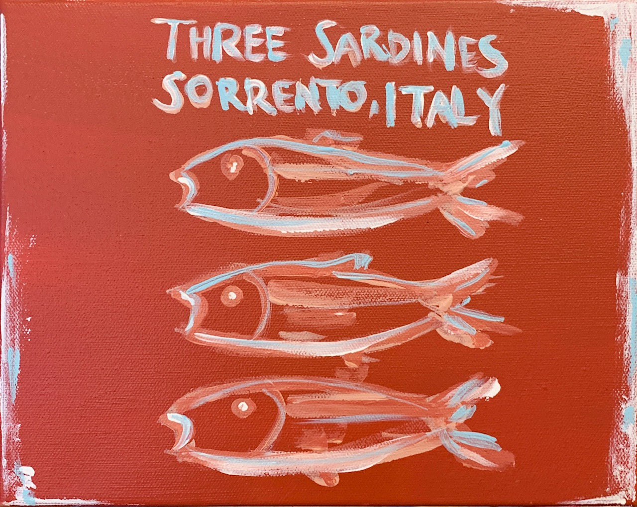 Three Sardines By Kristen Coates